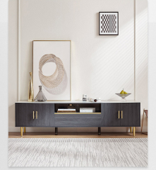 Modern Simple Light Luxury Style Living Room TV Cabinet Tea Table Combination Furniture TV Stand