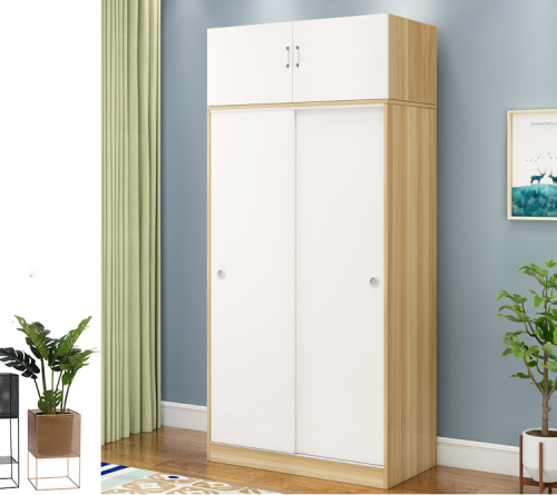 Wardrobe Locker Sliding Door Simple Modern Home Bedroom Wardrobe Simple Wardrobe