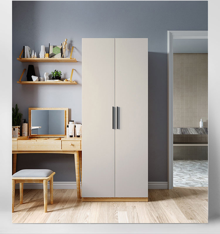 Simple Modern home furniture Bedroom Storage Two Door Combination Sliding Door WardrobeSimple Modern home furniture Bedroom Storage Two Door Combination Sliding Door Wardrobe