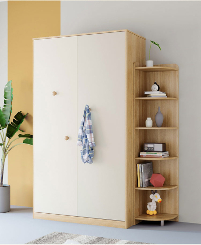 Nordic Children's Wardrobe Modern Simple Bedroom Storage Cabinet Furniture Small Wardrobe