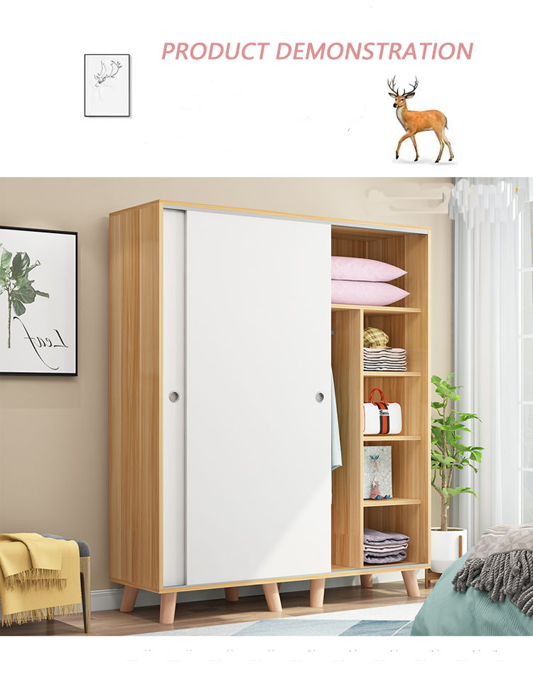 MDF Modern Wardrobe Designs for Bedroom Furniture