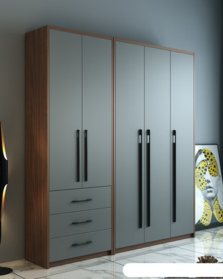 High Quality Furniture Modern Customized Bedroom Wooden Wardrobe
