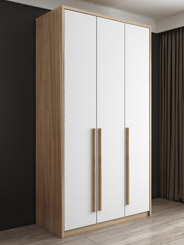 Modern Design Bedroom Furniture Melamine Wooden Wardrobe