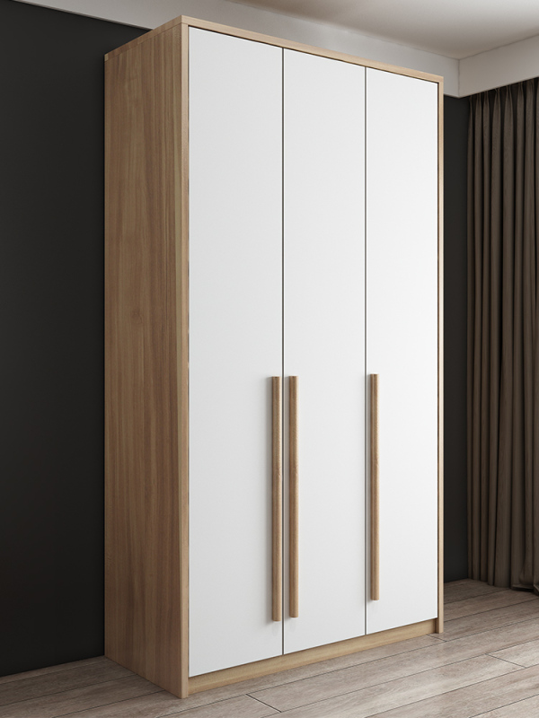 Modern Design Bedroom Furniture Melamine Wooden Wardrobe