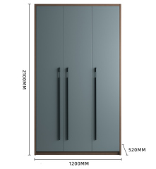 High Quality Furniture Modern Customized Bedroom Wooden Wardrobe