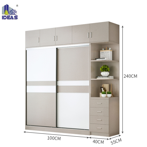 Cheap High Quality Simple Wooden Wardrobe Bedroom Furniture for Bedroom