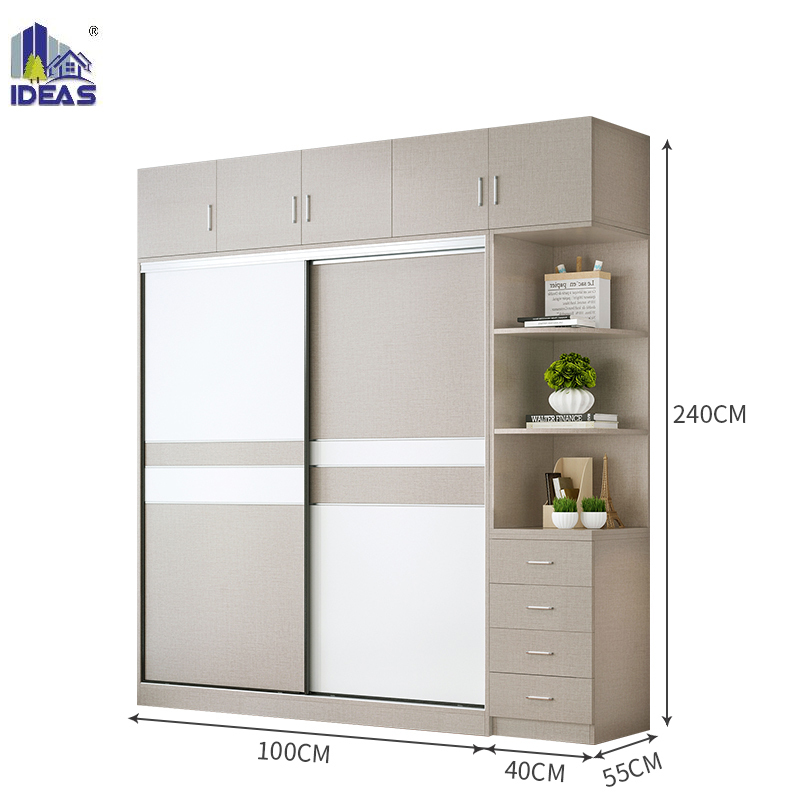 Cheap High Quality Simple Wooden Wardrobe Bedroom Furniture for Bedroom