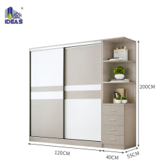 Cheap High Quality Simple Wooden Wardrobe Bedroom Furniture for Bedroom