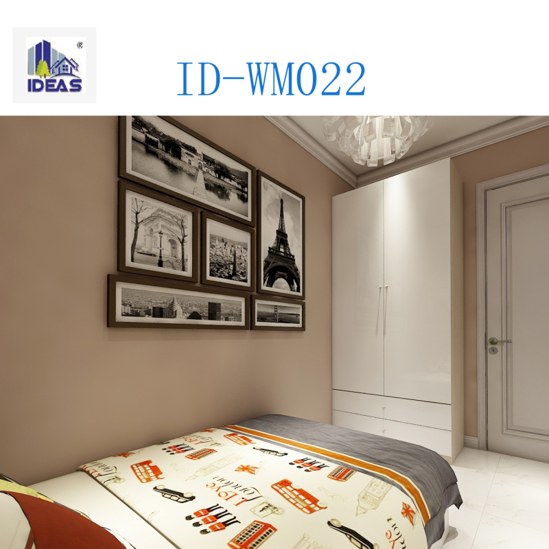 Simple Wooden Wardrobe Bedroom Furniture for Bedroom