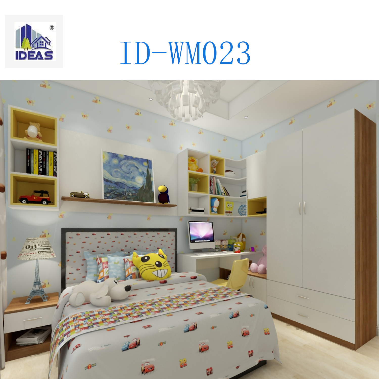 Simple Wooden Wardrobe Bedroom Furniture for Bedroom