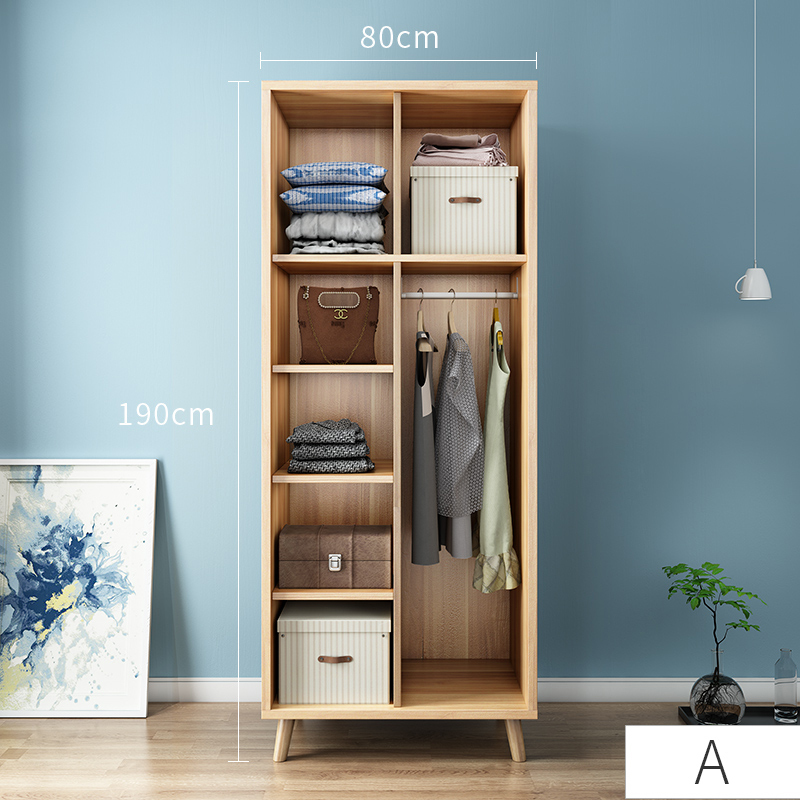 modern simple Wooden Wardrobe Bedroom Furniture for Bedroom