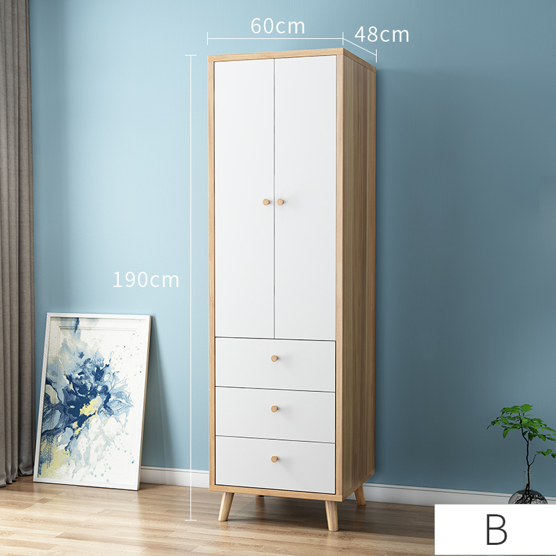 modern simple Wooden Wardrobe Bedroom Furniture for Bedroom