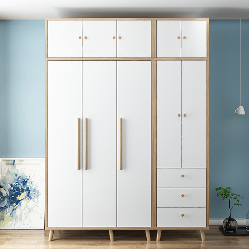 modern simple Wooden Wardrobe Bedroom Furniture for Bedroom