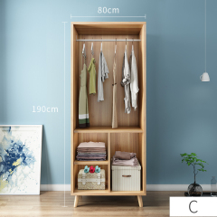 modern simple Wooden Wardrobe Bedroom Furniture for Bedroom