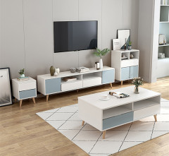 TV Cabinet Coffee Table Set Nordic Bedroom TV Cabinet Master Bedroom Modern Simple Living Room TV Cabinet