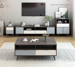 TV Cabinet Coffee Table Set Nordic Bedroom TV Cabinet Master Bedroom Modern Simple Living Room TV Cabinet