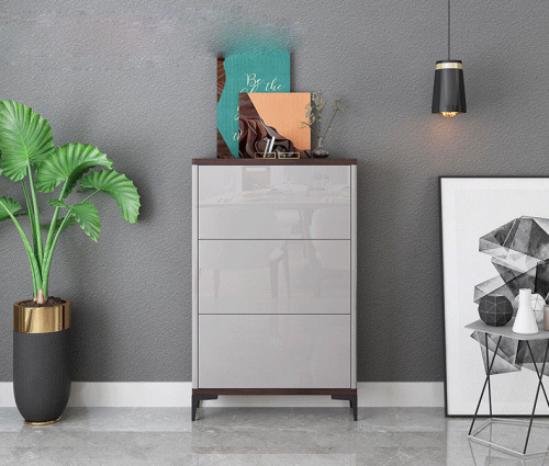 Flip Bucket Simple Modern Nordic Door Shoes Cabinet Home Door Large-Capacity Shoes Cabinet/Shoe Rack