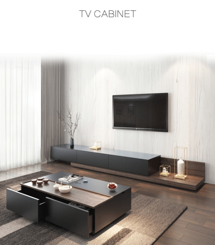 Furniture European Style TV Stand Coffee Table Modern Furniture for Living Room
