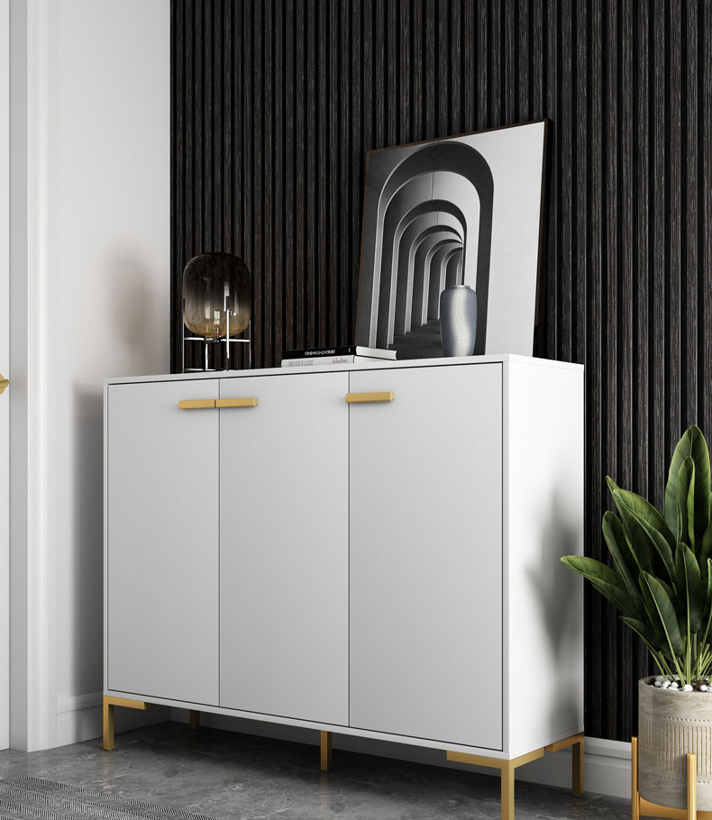 Nordic Shoe Cabinet Household Door Storage Porch Cabinet Simple Modern Large Capacity Storage Hall Shoe Cabinet/Shoe Rack