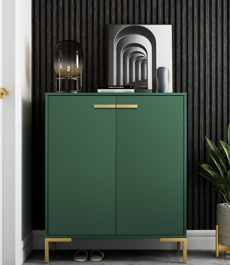 Nordic Shoe Cabinet Household Door Storage Porch Cabinet Simple Modern Large Capacity Storage Hall Shoe Cabinet/Shoe Rack