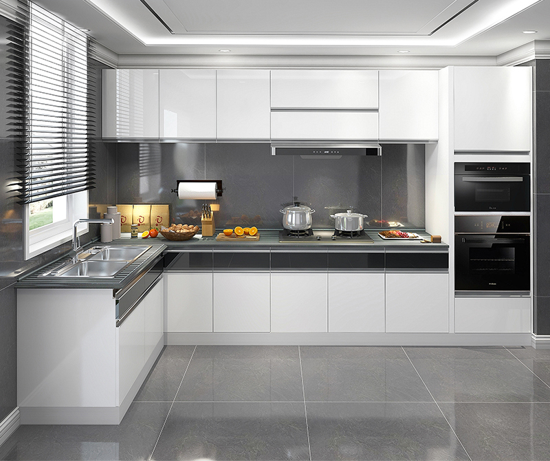 Design Kitchen Cabinet 2020 Customized Beautiful Design Assemble Wood Kitchen Cabinet