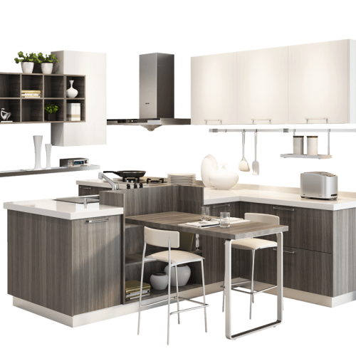 Design Kitchen Cabinet 2020 Customized Beautiful Design Assemble Wood Kitchen Cabinet