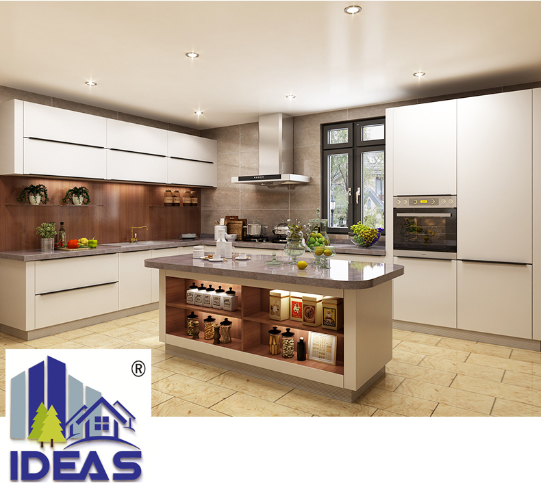 Cabinetry Kitchen Custom Design Melamine Kitchen Cabinet