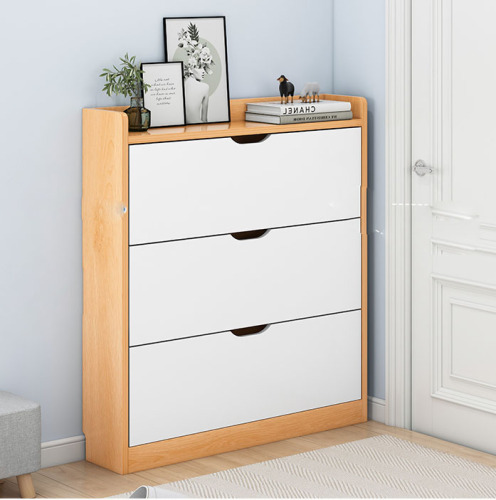 Flip-flop shoe cabinet household door simple modern entry porch simple storage shoe rack