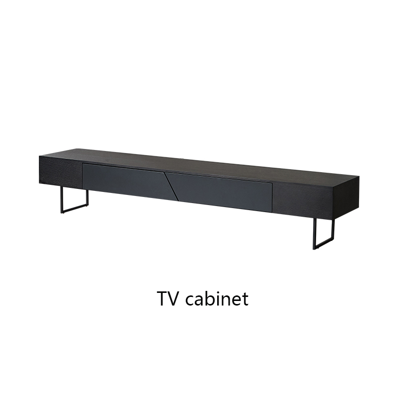 Simple Black TV Cabinet Simple Domestic Cabinet TV Cabinet