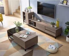 Nordic Style Coffee Table TV Play Cabinet Combination