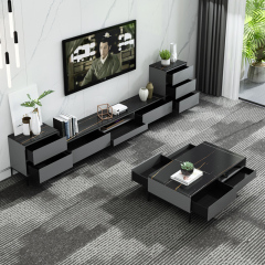 TV Cabinet Coffee Table Simple Post-Modern Ultra-Thin Narrow Solid Wood Bedroom TV Cabinet
