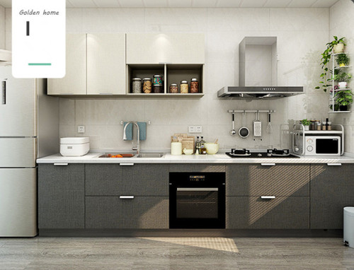 Modern Home Furniture Contracted Small Kitchen Cabinet Custom Integral Kitchen Cabinet Custom-Made Simple Cabinet
