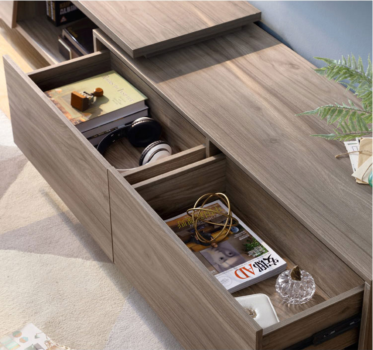 Nordic Style Coffee Table TV Play Cabinet Combination
