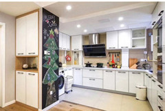 Modern Home Wooden Furniture Kitchen Cabinet Custom Integral Kitchen Simple Custom Assembly Kitchen Cabinet