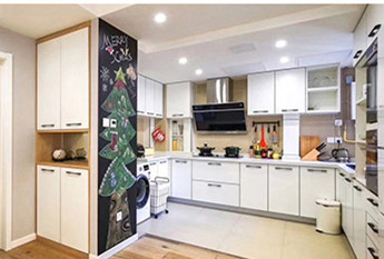Modern Home Wooden Furniture Kitchen Cabinet Custom Integral Kitchen Simple Custom Assembly Kitchen Cabinet