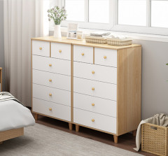 Nordic Solid Wooden Leg Chest of Drawers Chest of Drawers Chest of Drawers Chest of Drawers Storage Chest of Drawers