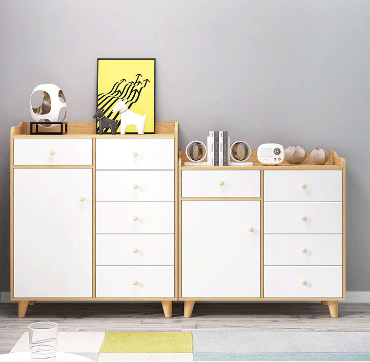 Nordic Chest of Drawers Simple Modern Bedroom Lockers Drawer Cabinet