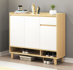 Nordic Shoe Cabinet Simple Modern Multi-Functional Hall Porch Cabinet Living Room Storage Storage Cabinet Shoe Rack