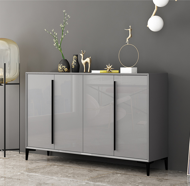 Nordic Shoe Cabinet Simple Modern Multi-Functional Hall Porch Cabinet Living Room Storage Storage Cabinet Shoe Rack