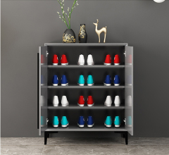 Nordic Shoe Cabinet Simple Modern Multi-Functional Hall Porch Cabinet Living Room Storage Storage Cabinet Shoe Rack