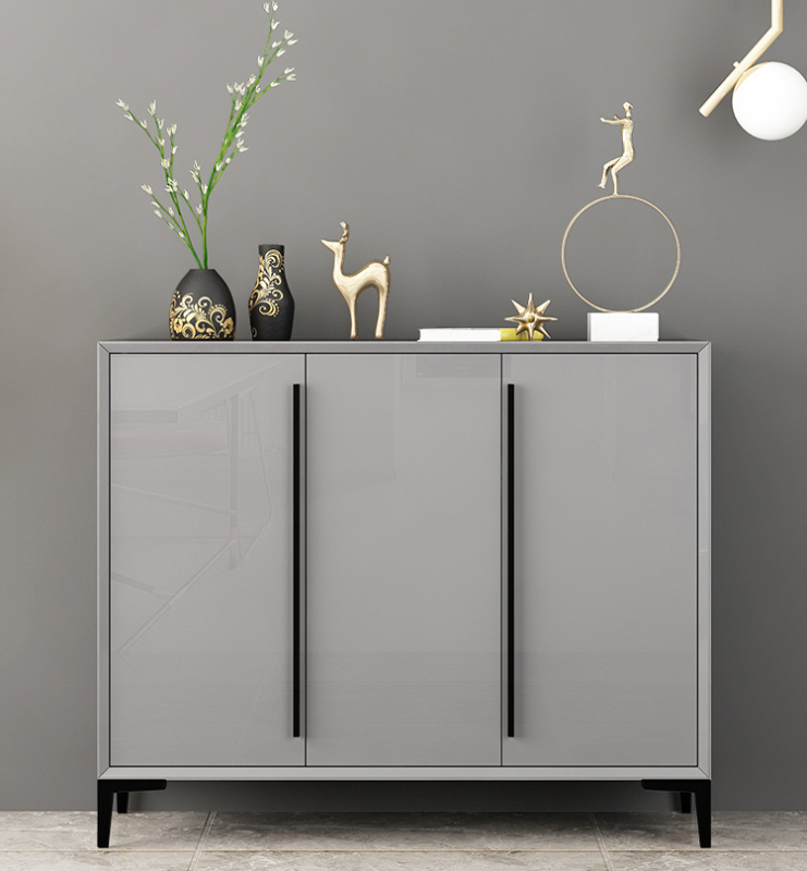 Nordic Shoe Cabinet Simple Modern Multi-Functional Hall Porch Cabinet Living Room Storage Storage Cabinet Shoe Rack