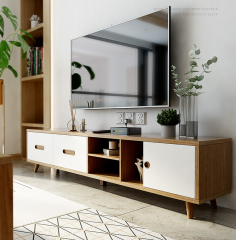 Nordic Simple Telescopic TV Cabinet Living Room Furniture Tea Table TV Cabinet/TV Stand