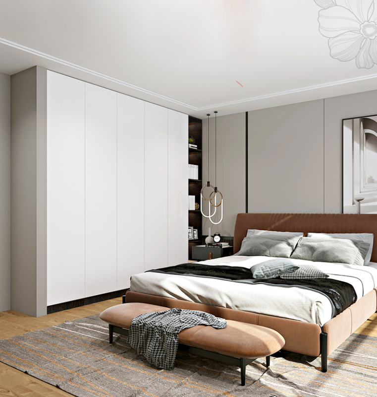 Bedroom Wardrobe Sliding Door Customized Super High Cabinet Wardrobe Bedroom Furniture Wardrobe