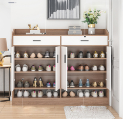 Modern Shoe Cabinet Household Entrance Cabinet Economic Multi-Layer Storage Shoe Rack