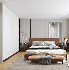 Bedroom Wardrobe Sliding Door Customized Super High Cabinet Wardrobe Bedroom Furniture Wardrobe