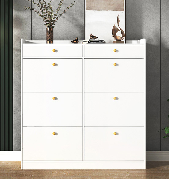 Shoe Cabinet Household Ultra-Thin Storage Porch Cabinet Indoor Multi-Layer Turnover Shoe Cabinet Shoe Rack