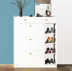 Shoe Cabinet Household Ultra-Thin Storage Porch Cabinet Indoor Multi-Layer Turnover Shoe Cabinet Shoe Rack