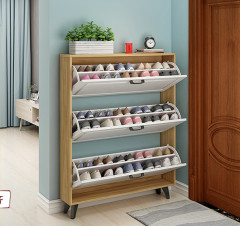 Shoe cabinet door entry simple shoe rack multi-function storage cabinet household large capacity porch cabinet shoe rack