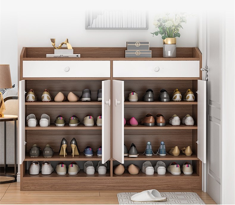 Shoe rack home furniture simple modern multi-layer simple super large capacity dustproof shoe cabinet/shoe rack
