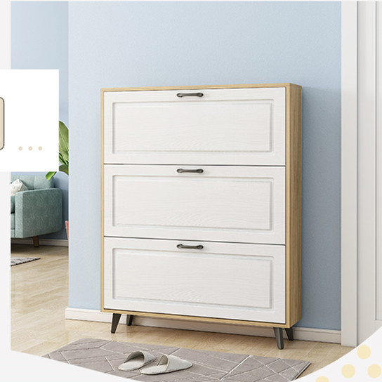 Shoe cabinet door entry simple shoe rack multi-function storage cabinet household large capacity porch cabinet shoe rack